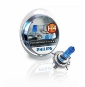 Автолампа Philips H4 12V 6055W 12342 DiamondVision 5000 К комплект 2 шт