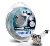 Автолампа Philips H4 12V 6055W 12342 X-tremeVision +100% комплект 2 шт