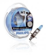 Автолампа Philips H1 12V 55W 12258 BlueVision Ultra 4000 К