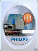Автолампа Philips H1 12V 55W 12258 DiamondVision 5000 К комплект 2 шт