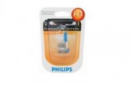 Автолампа Philips H3 12V 55W 12336 Premium +30% блистер 1 шт