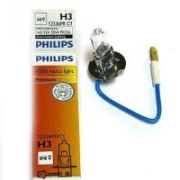 Автолампа Philips H3 12V 55W 12336 Premium +30% картон 1 шт